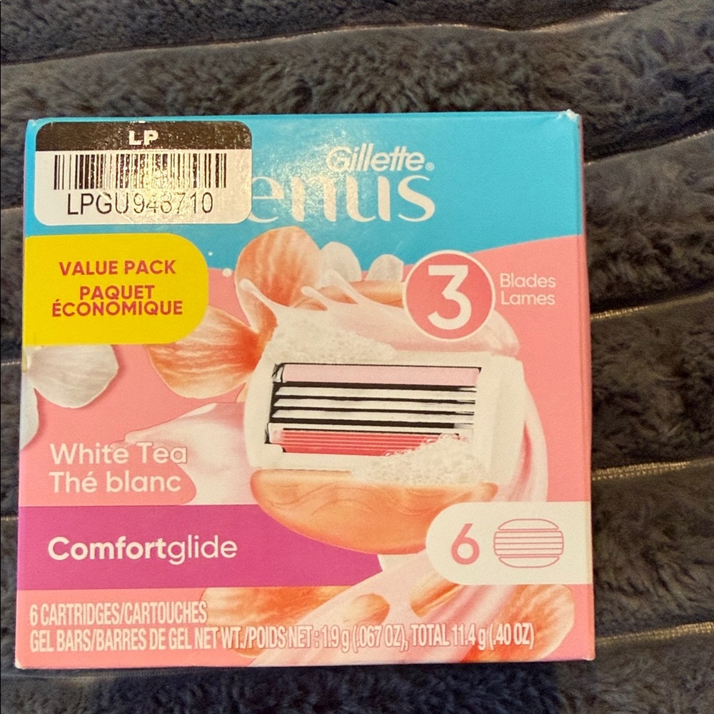 Gillette Venus Comfortglide White Tea Razor Cartridges